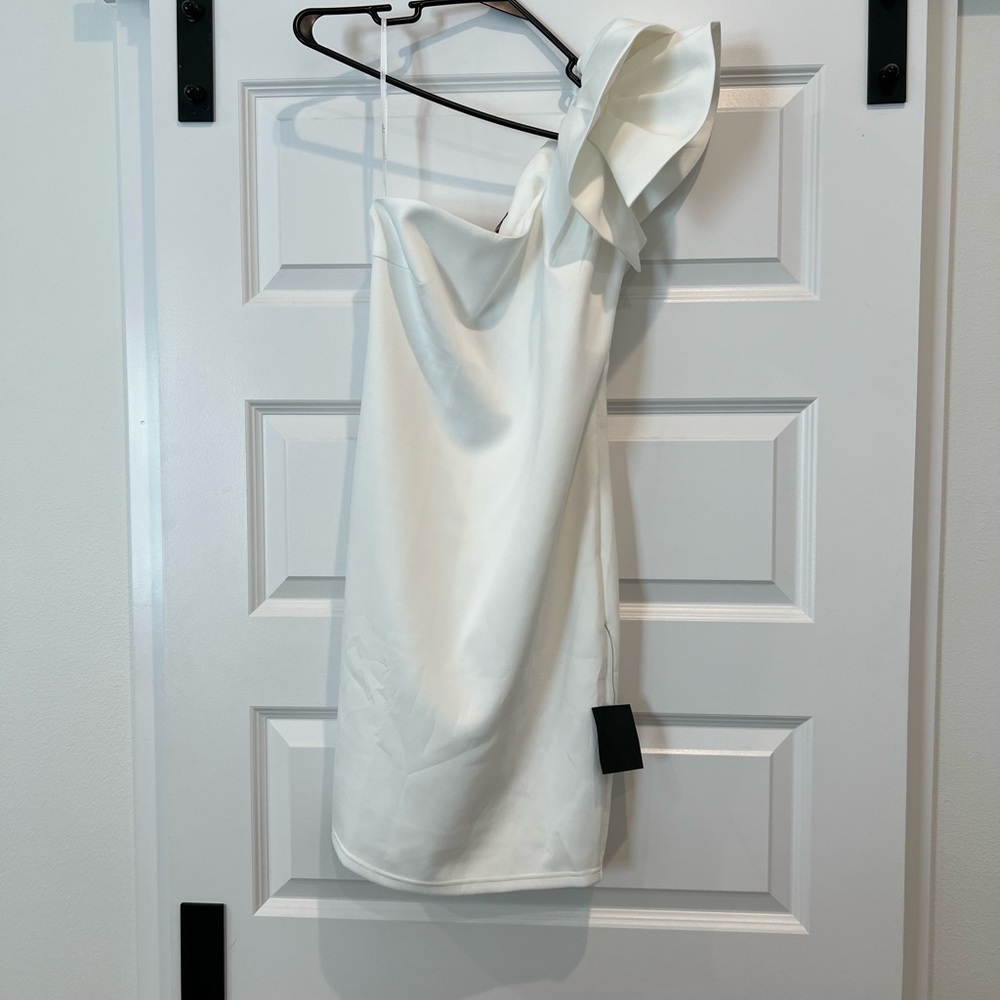Lulu’s one shoulder dress